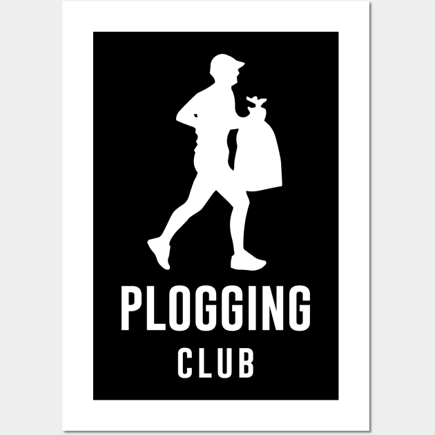 Plogging Club Wall Art by aniza